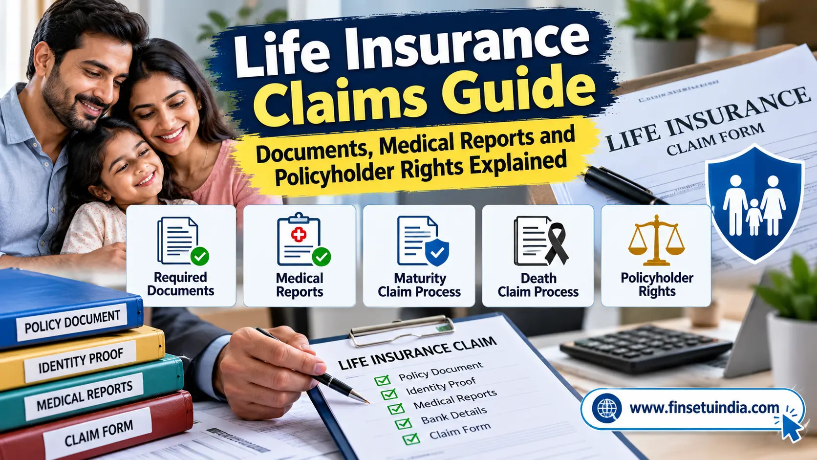 Life Insurance Claim Documents: Maturity, Death Claims and Your Rights